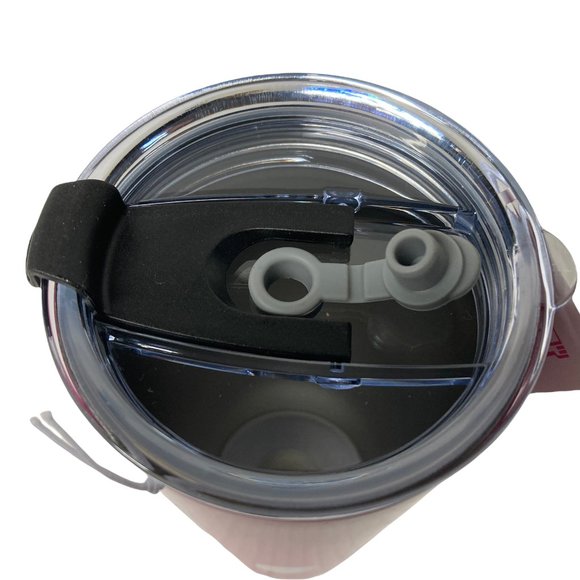 Dunkin Pink Stainless Sipper Tumbler with Straw - Picture 6 of 8